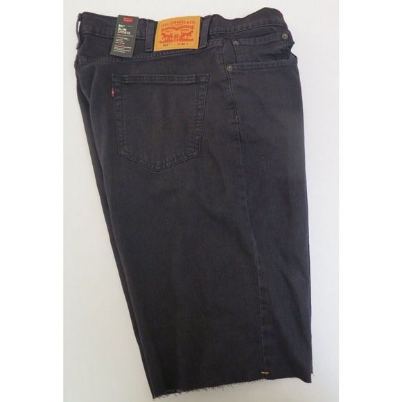 Levi's 511 Men's Sz 40 Black Slim Stretch Shorts - Picture 4 of 7